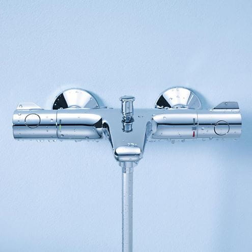 GROHE GROHTHERM 800 vaňová nástenná termostatická batéria, s prepínačom, chróm 34567000 Obrázek - fotka