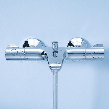 GROHE GROHTHERM 800 vaňová nástenná termostatická batéria, s prepínačom, chróm 34567000 Obrázek - fotka