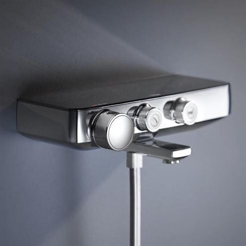GROHE GROHTHERM SMARTCONTROL vaňová nástenná termostatická batéria, s prepínačom, chróm 34718000 Obrázek - fotka