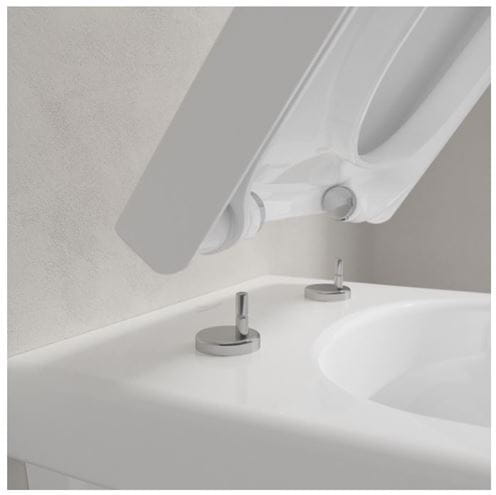 VILLEROY & BOCH ARCHITECTURA WC sedadlo, SoftClosing, alpská biela 9M66S201 Obrázek - fotka