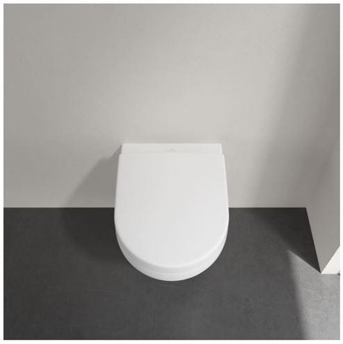 VILLEROY & BOCH ARCHITECTURA WC sedadlo, SoftClosing, alpská biela 9M66S201 Obrázek - fotka