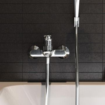 HANSGROHE LOGIS vaňová nástenná batéria, s prepínačom, chróm 71400000 Obrázek - fotka