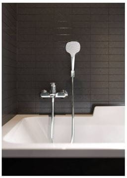 HANSGROHE LOGIS vaňová nástenná batéria, s prepínačom, chróm 71400000 Obrázek - fotka