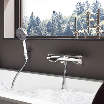 HANSGROHE VIVENIS vaňová nástenná batéria, s prepínačom, chróm 75420000 Obrázek - fotka