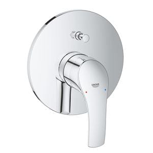 GROHE EUROSMART vaňová podomietková batéria, s prepínačom, chróm