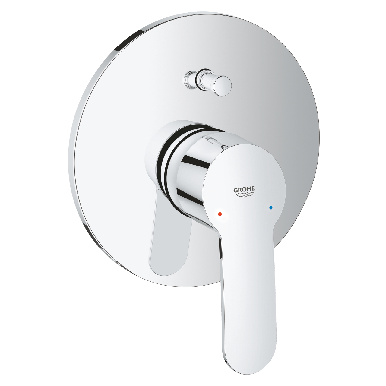 GROHE EUROSTYLE COSMOPOLITAN vaňová podomietková batéria, s prepínačom, chróm