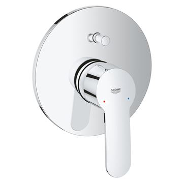 GROHE EUROSTYLE COSMOPOLITAN vaňová podomietková batéria, s prepínačom, chróm