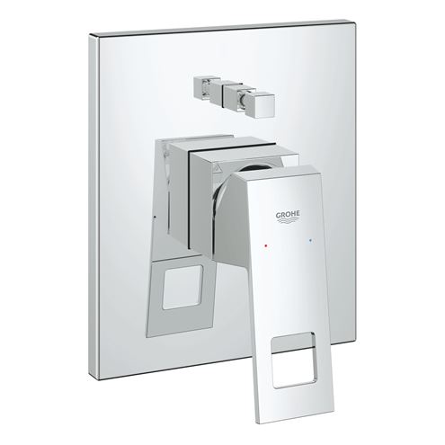 GROHE EUROCUBE vaňová podomietková batéria, s prepínačom, chróm 19896000 Obrázek - Hlavní obrázek