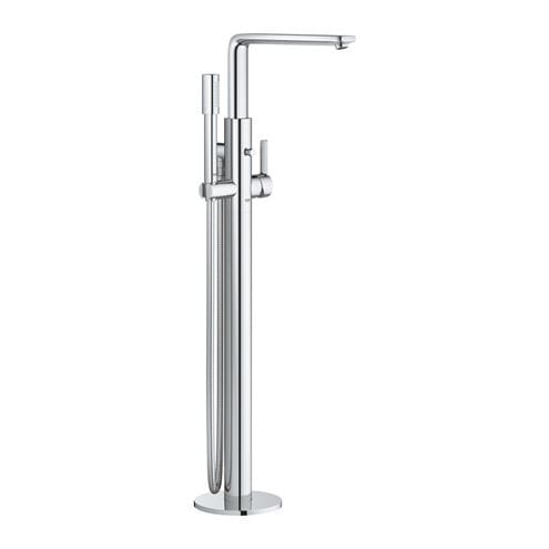 GROHE LINEARE vaňová batéria na podlahu, s prepínačom, so sprchovou súpravou, chróm 23792001 Obrázek - Hlavní obrázek