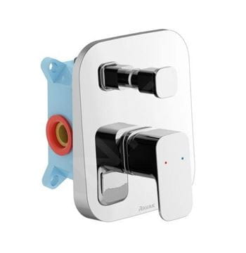 RAVAK 10° FREE TD F 061.00 vaňová podomietková batéria, s prepínačom, s telesom, chróm