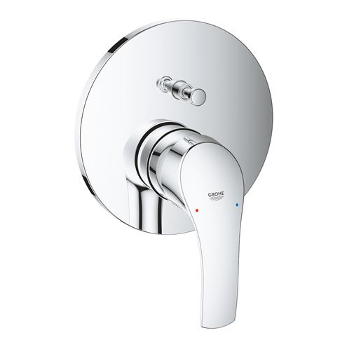 GROHE EUROSMART vaňová podomietková batéria, s prepínačom, chróm 24043002 Obrázek - Hlavní obrázek