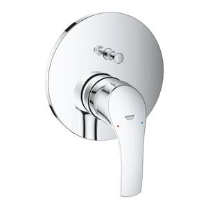 GROHE EUROSMART vaňová podomietková batéria, s prepínačom, chróm