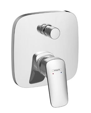 HANSGROHE LOGIS vaňová podomietková batéria, s prepínačom, chróm