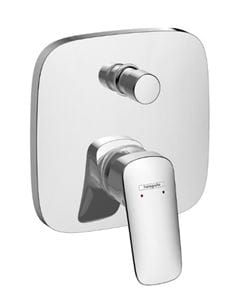 HANSGROHE LOGIS vaňová podomietková batéria, s prepínačom, chróm
