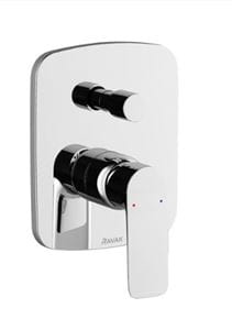 RAVAK CLASSIC CL 061.00 vaňová podomietková batéria, s prepínačom, s telesom, chróm