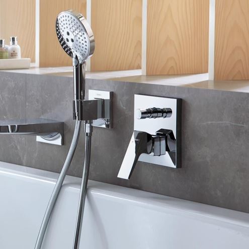 HANSGROHE METROPOL vaňová podomietková batéria, s prepínačom, chróm 32545000 Obrázek - fotka