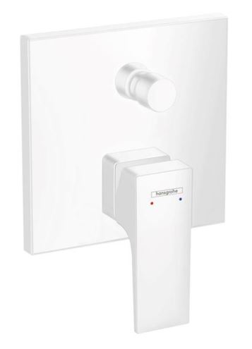 HANSGROHE METROPOL vaňová podomietková batéria, s prepínačom, matná biela 32545700 Obrázek - Hlavní obrázek