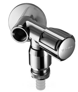 SCHELL COMFORT vedľajší pripojovací ventil 1/2"x1/2"x3/4", chróm