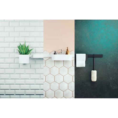 HANSGROHE WALLSTORIS háčik na uterák, matná biela 27929700 Obrázek - fotka