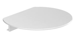 HANSGROHE WALLSTORIS polica 200 mm, na lištu, matná biela