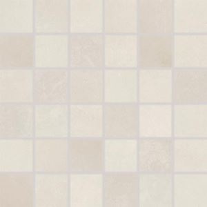 RAKO EXTRA mozaika 30x30(5x5) cm, lepená na sieti, mat reliéf, slonová kosť
