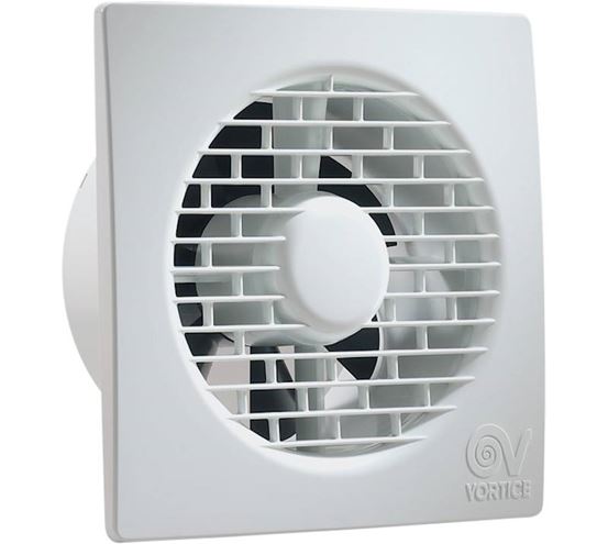 VORTICE PUNTO FILO MF 120/5" axiálny ventilátor 120 mm, nástenný/stropný, so spätnou klapkou 11124 Obrázek - Hlavní obrázek
