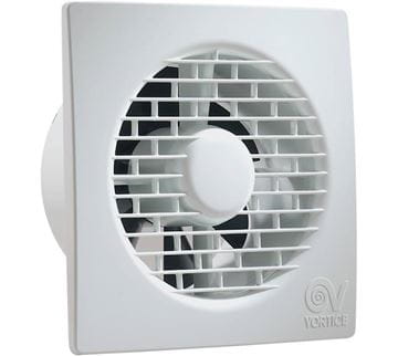 VORTICE PUNTO FILO MF 100/4" T HCS LL axiálny ventilátor 100 mm, nástenný/stropný, s časovačom, čidlom vlhkosti a spätnou klapkou