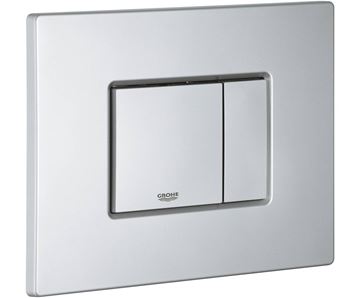 GROHE SKATE COSMOPOLITAN ovládacie tlačidlo pre dve splachovania, s povrchom proti odtlačkom prstov, plast, titanium 38732BR0 Obrázek - fotka