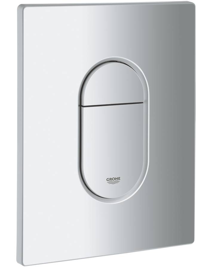 GROHE ARENA COSMOPOLITAN ovládacie tlačidlo pre dve splachovania, plast, matný chróm