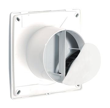 VORTICE PUNTO FOUR MFO 120/5" T axiálny ventilátor 120 mm, nástenný/stropný, s časovačom a spätnou klapkou 11148 Obrázek - fotka
