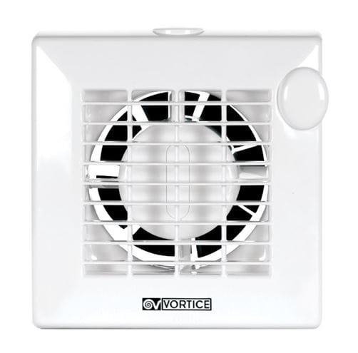 VORTICE PUNTO M 100/4" A axiálny ventilátor 100 mm, nástenný/stropný, so žalúziou 11221 Obrázek - fotka