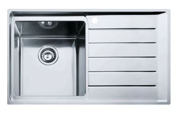 FRANKE NEPTUNE PLUS NPX 611 nerezový drez 860x510 mm, otvor pre batériu, odkvapkávač vpravo