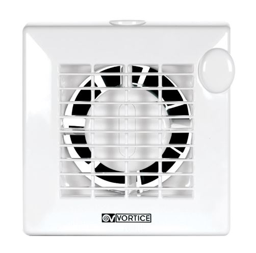 VORTICE PUNTO M 120/5" A axiálny ventilátor 120 mm, nástenný/stropný, so žalúziou 11321 Obrázek - fotka