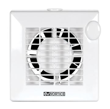 VORTICE PUNTO M 120/5" A axiálny ventilátor 120 mm, nástenný/stropný, so žalúziou 11321 Obrázek - fotka