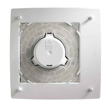 VORTICE QUADRO MICRO 80 radiálny ventilátor 80 mm, nástenný/stropný, so spätnou klapkou 11638 Obrázek - fotka