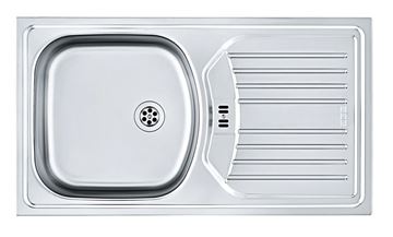 FRANKE EUROSTAR ETN 614 NOVA 6/4" nerezový drez 780x435 mm, otočný, odkvapkávač