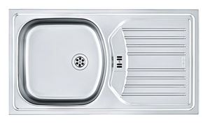 FRANKE EUROSTAR ETN 614 NOVA 6/4" nerezový drez 780x435 mm, otočný, odkvapkávač