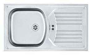 FRANKE EUROSTAR ETN 614 NOVA 6/4" nerezový drez 780x435 mm, otočný, odkvapkávač