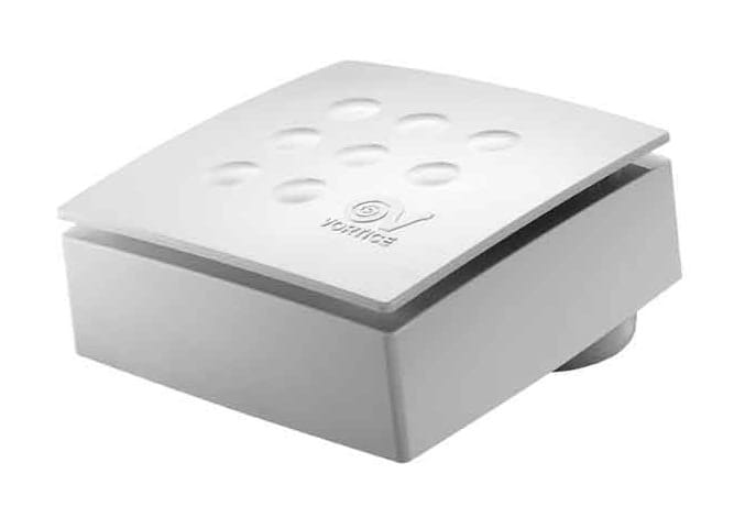 VORTICE QUADRO MICRO 100 T radiálny ventilátor 100 mm, nástenný/stropný, s časovačom a spätnou klapkou 11940 Obrázek - fotka