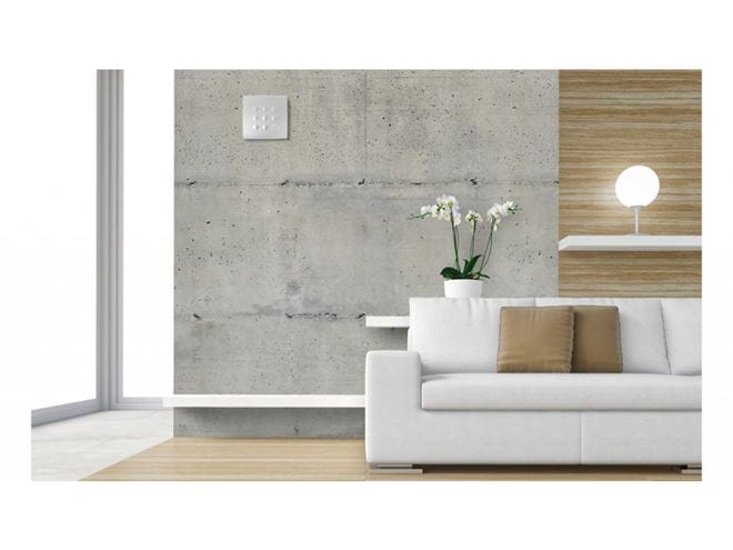 VORTICE QUADRO MICRO 100 T radiálny ventilátor 100 mm, nástenný/stropný, s časovačom a spätnou klapkou 11940 Obrázek - fotka