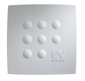 VORTICE QUADRO MICRO 100 I T radiálny ventilátor 100 mm, nástenný/stropný, s časovačom a spätnou klapkou 12018 Obrázek - fotka
