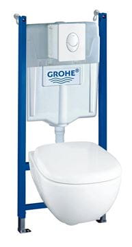 GROHE SKATE AIR ovládacie tlačidlo pre dve splachovania, plast, alpská biela 38505SH0 Obrázek - fotka