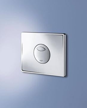 GROHE SKATE ovládacie tlačidlo pre dve splachovania, plast, chróm 38862000 Obrázek - fotka
