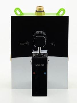 NOVASERVIS NOBLESS EDGE podomietková batéria, pre 2 spotrebiče, s telesom, chróm BOX36051R,0 Obrázek - fotka