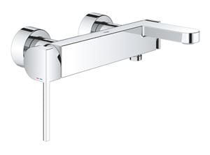 GROHE PLUS vaňová nástenná batéria, s prepínačom, chróm