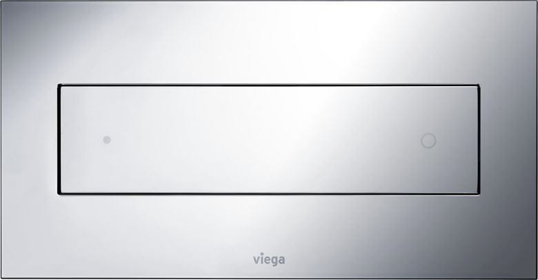 VIEGA VISIGN FOR STYLE 12 8332.1 ovládacie tlačidlo pre dve splachovania, plast, chróm 597252 Obrázek - fotka