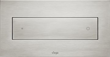 VIEGA VISIGN FOR STYLE 12 8332.1 ovládacie tlačidlo pre dve splachovania, plast, brúsená ušľachtilá oceľ 597283 Obrázek - fotka