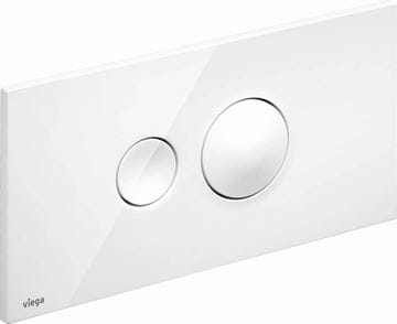 VIEGA VISIGN FOR STYLE 10 8315.1 ovládacie tlačidlo pre dve splachovania, plast, alpská biela