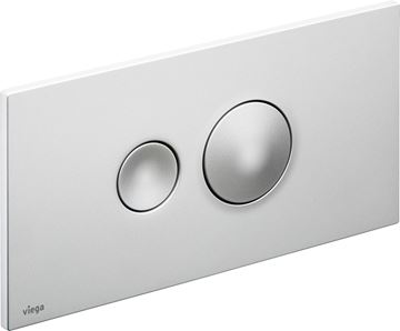 VIEGA VISIGN FOR STYLE 10 8315.1 ovládacie tlačidlo pre dve splachovania, plast, ušľachtilá matná
