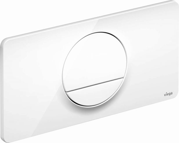 VIEGA VISIGN FOR STYLE 13 8333.1 ovládacie tlačidlo pre dve splachovania, plast, alpská biela 654498 Obrázek - Hlavní obrázek